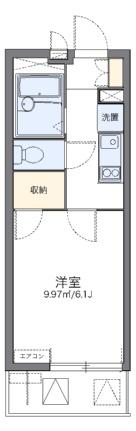 レオパレスゆう 205｜岡山県岡山市北区下中野(賃貸マンション1K・2階・19.87㎡)の写真 その2