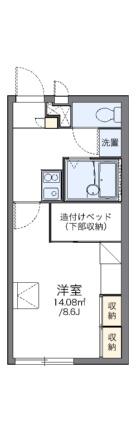 レオパレスａｌｆａ 105｜岡山県倉敷市玉島阿賀崎３丁目(賃貸アパート1K・1階・23.18㎡)の写真 その2