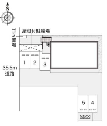 レオパレスシャルマン　タナカII 304｜岡山県岡山市北区西古松西町(賃貸マンション1K・3階・20.81㎡)の写真 その22