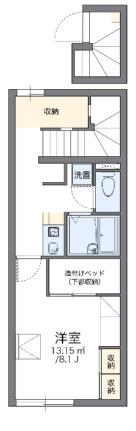 レオパレスセードル　2 210｜岡山県総社市井手(賃貸アパート1K・2階・28.02㎡)の写真 その2