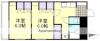 サンクレスト老松4階4.4万円