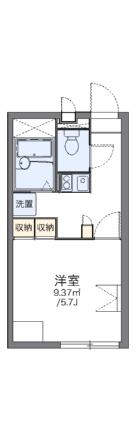 レオパレスパル北方I 202｜岡山県岡山市北区北方１丁目(賃貸アパート1K・2階・20.28㎡)の写真 その2