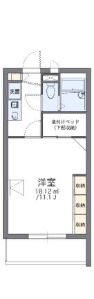 レオパレスアモーレ 207｜岡山県倉敷市上東(賃貸アパート1K・2階・26.49㎡)の写真 その2