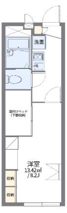 レオパレス一刻館 101｜岡山県倉敷市西阿知町(賃貸アパート1K・1階・22.35㎡)の写真 その2