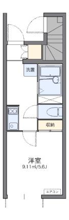 レオネクストプレステージ池田 103｜岡山県倉敷市笹沖(賃貸アパート1K・1階・20.40㎡)の写真 その2