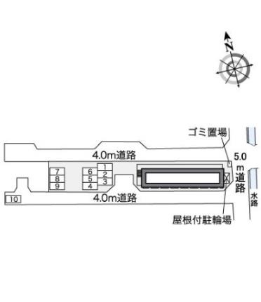 レオパレス操 101｜岡山県岡山市南区豊成１丁目(賃貸アパート1K・1階・19.87㎡)の写真 その15