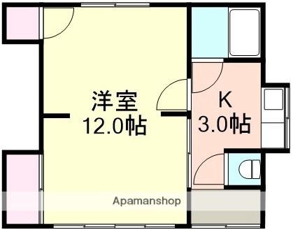 中畝貸家　北東  ｜ 岡山県倉敷市中畝７丁目（賃貸一戸建1K・1階・33.00㎡） その2