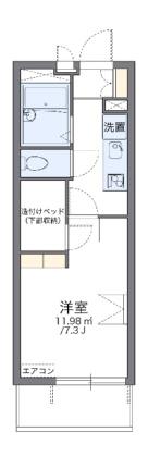 レオパレスＭＡＴＳＵＭＯＴＯ 202｜広島県福山市木之庄町３丁目(賃貸マンション1K・2階・20.81㎡)の写真 その2