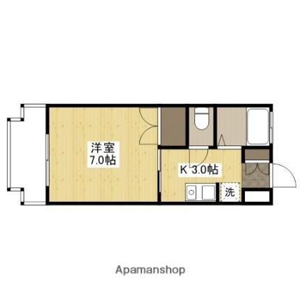 アーバン田部II 103｜広島県広島市安佐南区長束３丁目(賃貸アパート1K・1階・23.10㎡)の写真 その2