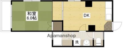 第2金岡ビル 503｜広島県広島市東区曙４丁目(賃貸マンション1DK・5階・26.54㎡)の写真 その2