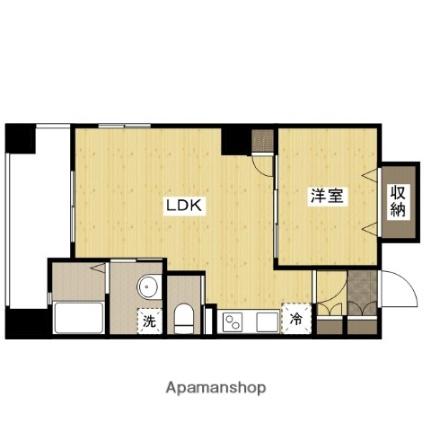 広島県広島市西区楠木町２丁目(賃貸マンション1LDK・4階・40.12㎡)の写真 その2