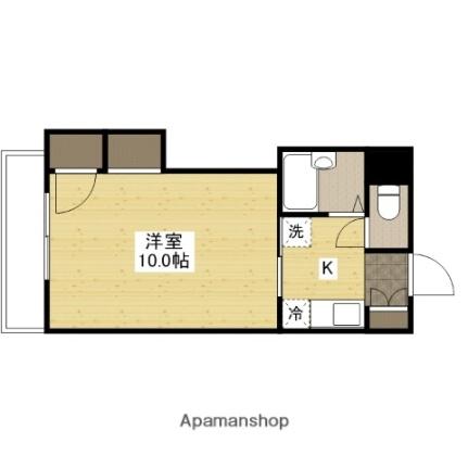 デュウオコート富士見 401｜広島県広島市中区富士見町(賃貸マンション1K・4階・28.12㎡)の写真 その2