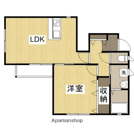 Ｍ’ｓ　ｈａｕｓ 101 ｜ 広島県広島市西区井口１丁目（賃貸アパート1LDK・1階・43.88㎡） その2