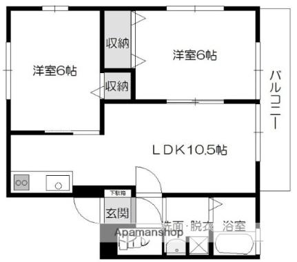 グリーンパストラルＡ_間取り_0