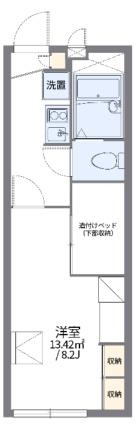 レオパレスバラの妖精 204｜広島県福山市松浜町３丁目(賃貸アパート1K・2階・22.35㎡)の写真 その2