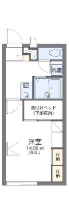 レオパレス芙蓉 209｜広島県福山市蔵王町２丁目(賃貸アパート1K・2階・23.18㎡)の写真 その2