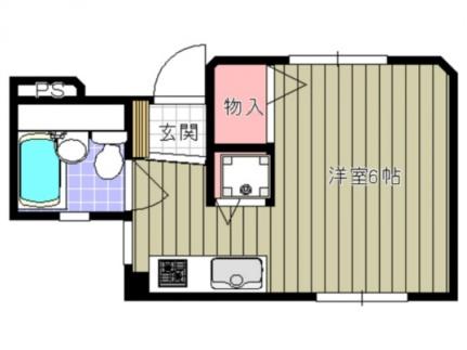 広島県広島市中区本川町２丁目(賃貸マンション1R・3階・19.08㎡)の写真 その2