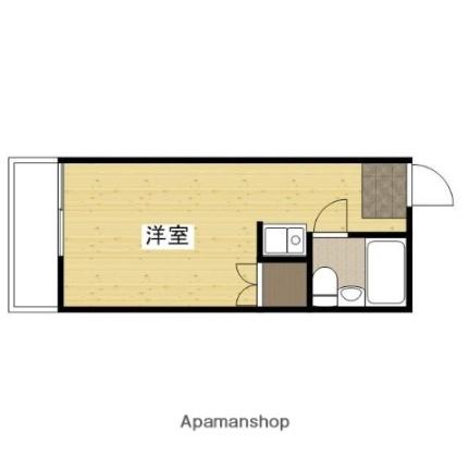 広島県広島市東区曙２丁目(賃貸マンション1R・3階・15.12㎡)の写真 その2