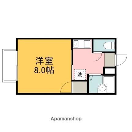 プレゼンス西条中央 204 ｜ 広島県東広島市西条中央３丁目（賃貸アパート1K・2階・23.00㎡） その2