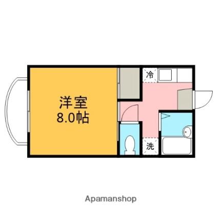 コーポオオカドIIＡ 22｜広島県東広島市西条町寺家(賃貸マンション1K・2階・24.08㎡)の写真 その2