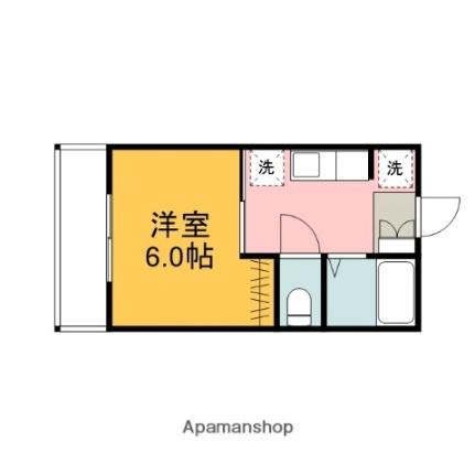 ピーエス大坪I 102｜広島県東広島市西条大坪町(賃貸アパート1K・1階・19.80㎡)の写真 その2