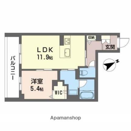 広島県東広島市西条町西条東（賃貸マンション1LDK・3階・45.45㎡） その2