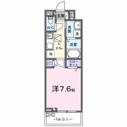 シャノワールＸ 102｜広島県東広島市西条町御薗宇(賃貸アパート1K・1階・27.02㎡)の写真 その2