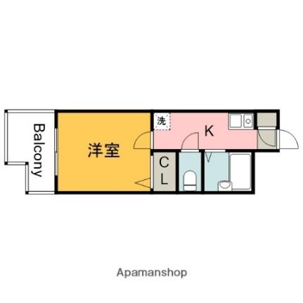 ＥａｓｔＷｏｏｄ牛田 502｜広島県広島市東区牛田南２丁目(賃貸マンション1K・5階・24.08㎡)の写真 その2