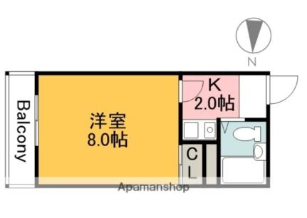 第14やたがいビル 105｜広島県広島市安佐南区西原８丁目(賃貸マンション1K・1階・19.20㎡)の写真 その2