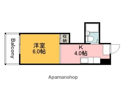 第3佐野ビル 306｜広島県広島市南区松川町(賃貸マンション1K・3階・21.06㎡)の写真 その2