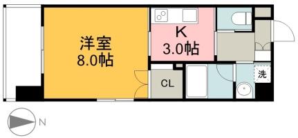 ソフィアコート光町 804号室｜広島県広島市東区光町２丁目(賃貸マンション1DK・8階・29.04㎡)の写真 その2