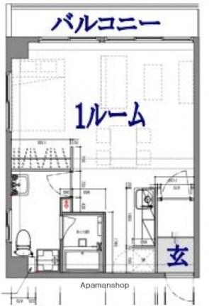 第2山長ビル 204｜広島県広島市中区十日市町２丁目(賃貸マンション1R・2階・34.31㎡)の写真 その2