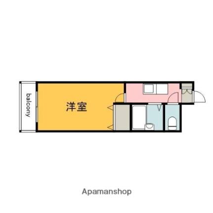 広島県広島市中区舟入南２丁目(賃貸マンション1K・3階・20.62㎡)の写真 その2