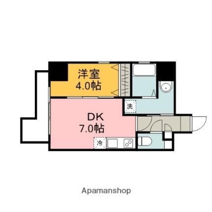ＫａｔａｙａｍａＢＬＤＧ25 404｜広島県広島市中区富士見町(賃貸マンション1DK・4階・29.90㎡)の写真 その2