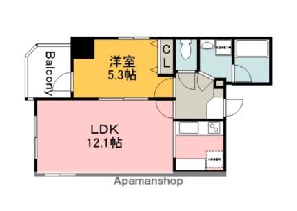 ウイング稲荷町 304｜広島県広島市南区稲荷町(賃貸マンション1LDK・3階・39.01㎡)の写真 その2