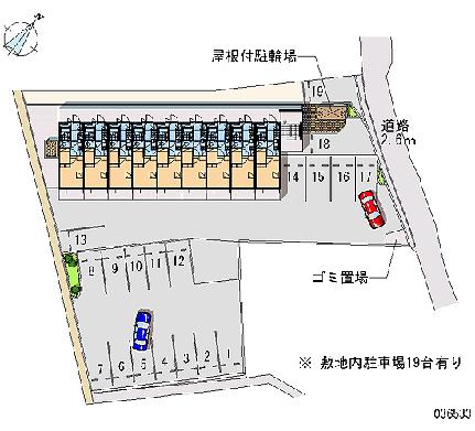 レオパレスＣｅｄｒｕｓ 107｜広島県広島市安佐南区八木４丁目(賃貸マンション1K・1階・19.87㎡)の写真 その15