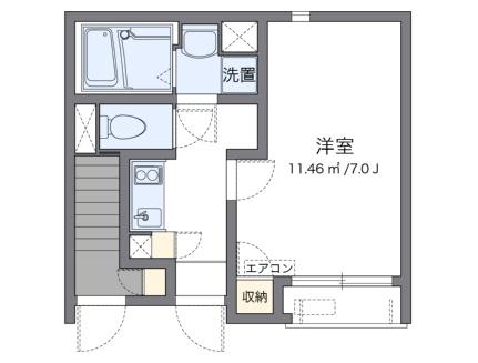 レオネクストアベニール 103｜広島県安芸郡海田町西浜(賃貸アパート1K・1階・22.60㎡)の写真 その2