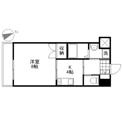 ソフィアコート光町 805号室｜広島県広島市東区光町２丁目(賃貸マンション1DK・8階・29.04㎡)の写真 その2