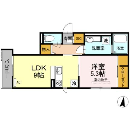 グランメゾン霞 301｜広島県広島市南区霞２丁目(賃貸アパート1LDK・3階・40.03㎡)の写真 その2