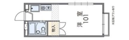 広島県広島市安佐南区東原３丁目(賃貸アパート1R・2階・17.39㎡)の写真 その2