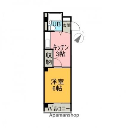 たけうちビル 302｜広島県広島市西区己斐本町１丁目(賃貸マンション1K・3階・22.27㎡)の写真 その2