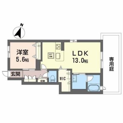 シャインコート 101｜広島県広島市安佐南区川内６丁目(賃貸アパート1LDK・1階・49.33㎡)の写真 その2