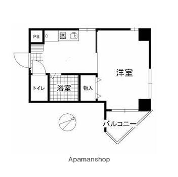 舟入かわばたビル 203｜広島県広島市中区舟入本町(賃貸マンション1K・2階・25.55㎡)の写真 その2