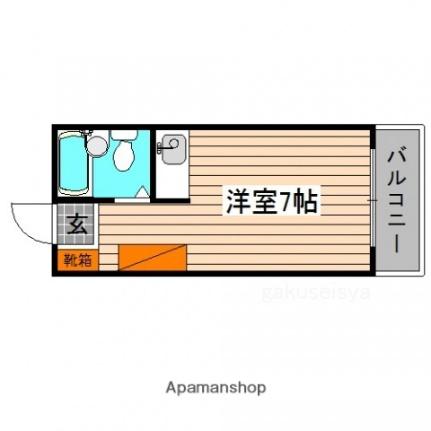 第8長束ビル（旧　長束第8山田木材ビル） 109｜広島県広島市安佐南区長束４丁目(賃貸マンション1R・1階・17.01㎡)の写真 その2