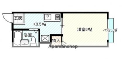 ハイム小田 201｜広島県広島市安佐南区安東１丁目(賃貸アパート1K・2階・20.60㎡)の写真 その2