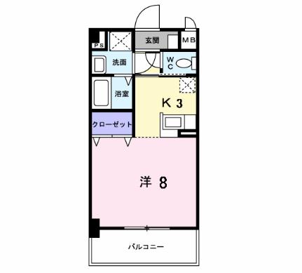 カルフール緑井 102｜広島県広島市安佐南区緑井４丁目(賃貸マンション1K・1階・27.84㎡)の写真 その2