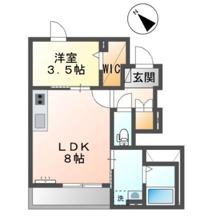 ヤングプリンス 103｜広島県広島市安佐北区落合南３丁目(賃貸アパート1LDK・1階・34.05㎡)の写真 その2