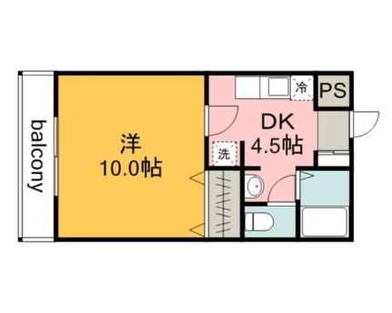 フリックコートＳＹ？ 210号室｜広島県広島市安佐南区中須１丁目(賃貸マンション1DK・2階・31.42㎡)の写真 その2