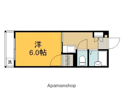 ロイヤル上安 506｜広島県広島市安佐南区上安２丁目(賃貸マンション1K・5階・21.00㎡)の写真 その2