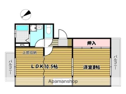 第3石原ビル 301｜広島県広島市西区井口明神１丁目(賃貸マンション1LDK・3階・48.10㎡)の写真 その2